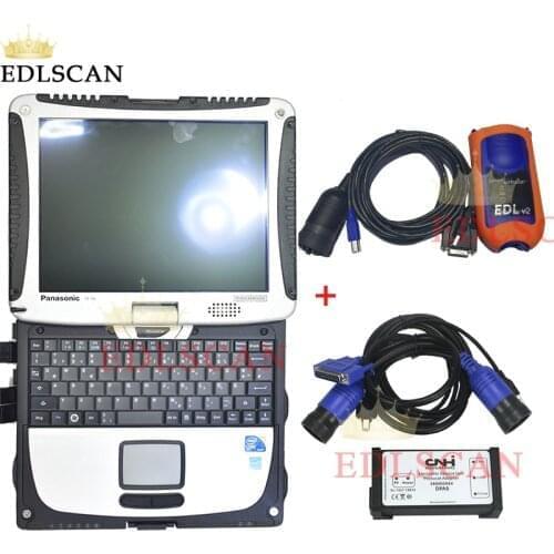 JD EDL V2 Service Advisor 5.2 AG and CNH EST 9.2 DPA5 diagnostic kit with CF52 laptop