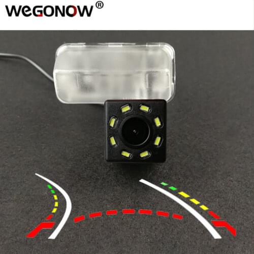 For Toyota Corolla Levin YARIS L Vios Verso Camry Highlander 2015 HD Wireless Car CCD Rear Camera Fisheye 12 led dynamic Night