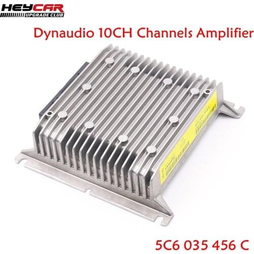 For VW Scirocco Beetle Jetta Dynaudio 10CH channels Amplifier 5C6 035 456 C