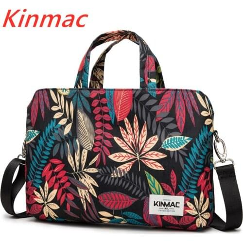 Kinmac Brand Waterproof Messenger Laptop Bag13,14,15,15.6 inch,Black Maple Leaf Case For MacBook Air Pro13.3,15.4 Dropship V129