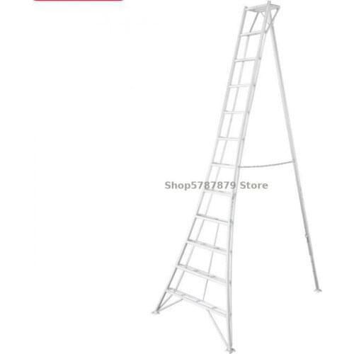 Ladder Family Villa Tripod Green Garden Picking Orchard Aluminum Alloy Ladder Gsc
