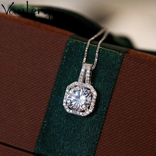 Trendy Crystal Square Choker Necklaces For Women Fashion Long Sweater Chain Necklaces 2021 Party Jewelry Gift