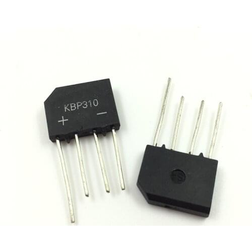 10pcs/lot KBP310 1000V3A Bridge rectifier