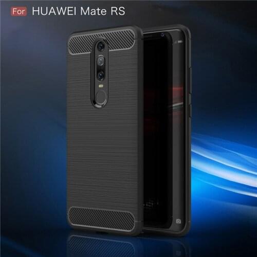 Simple style TPU Soft Silicon For Huawei Mate RS Case Protector Phone cover PC Frame Armor Shell For Huawei MateRS cover Cases