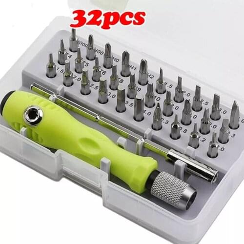 32 In1 Precision Screwdriver Set Magnetic Bits Repair Torx Professional Tool Kit Phone Mobile IPad Camera Maintenance
