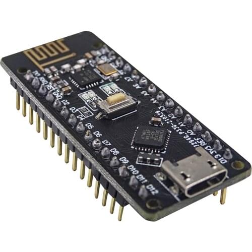 Nano V3.0 CH340 RF-Nano Micro USB Board ATmega328P QFN32 5V 16M Integrate NRF24l01+2.4G Wireless For Arduino