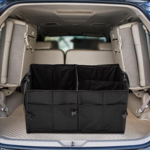 Wearable Storage Box Anti-dirty Car Organizer Waterproof Auto Storage Trunk Portable Cargo Storage Bag