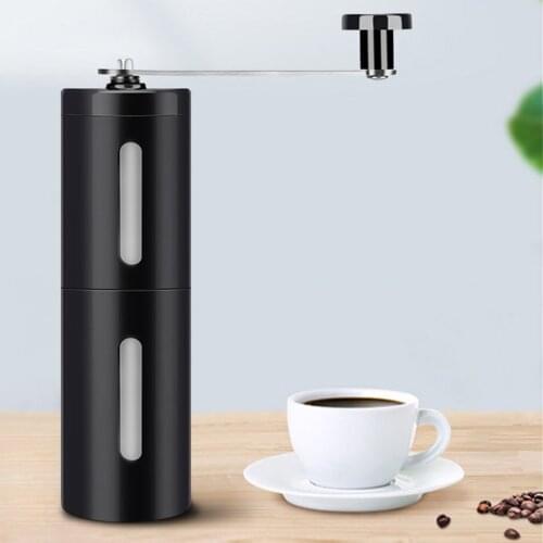 Hand Coffee Grinder Manual Coffee Portable Grinder Adjustable Ceramic Coffee Bean Mill Stainless Steel Kitchen Mills Tools