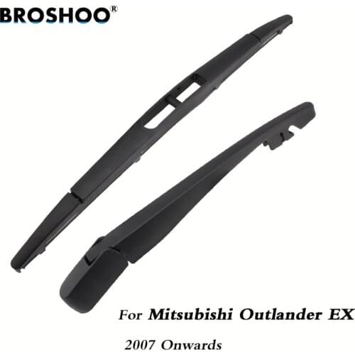 BROSHOO Car Rear Wiper Blades Back Windscreen Wiper Arm For Mitsubishi Outlander EX Hatchback (2007-) 305mm,Auto Styling