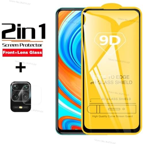 For Xiaomi redmi note 9 Pro glass on xiomi Redmi Note9 Note 9 pro max 9s note9s Cover Glass Protective Camera Screen Protector