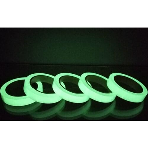 1 Meter Luminous Tape Waterproof Self-adhesive Glow In The Dark Warning Stickers DIY Safety Stage Luminous Tape