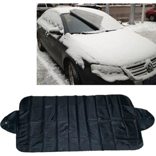 150x70 Universal Car Front Windshield Cover Auto Sunshade Snow Ice Protection Cover Winter Summer Car Windshield Sunshade