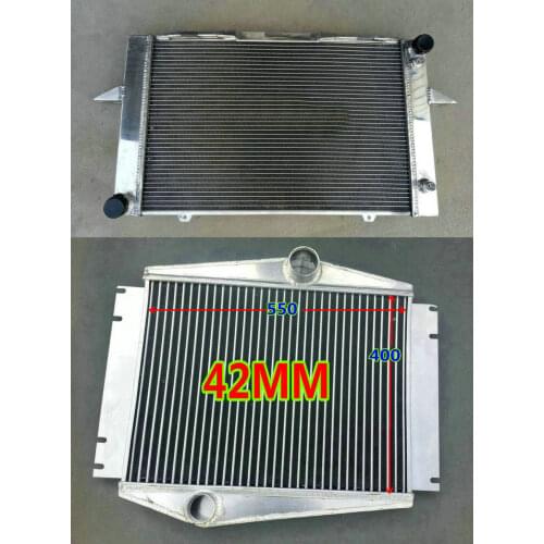 2 ROW Aluminum Radiator & Intercooler For Volvo 850 Series S70 XC70 V70 C70 MK I 2.0 2.3 2.4 2.5 1996-2005 LS/LV/P80 AT MT