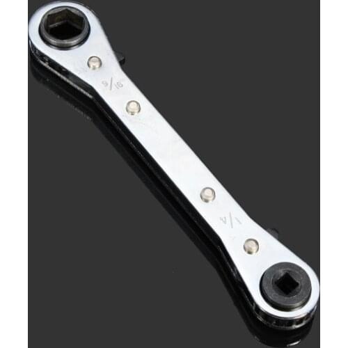 2015 Ratchet Wrench Set Real Llave Dinamometrica Tool Kit Ratchet Wrench Refrigeration Tools Spanner 1/4", 3/16", 1/2", 9/16"