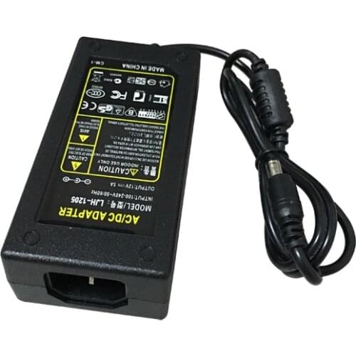 12V 5A AC Switching Power Supply Adapter Charger for AOC I2367FH D2757PH I2757FM I2367F i2240Vwe i2340V Monitor