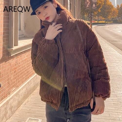 Женские короткие пуховики AREQW China At AliExpress