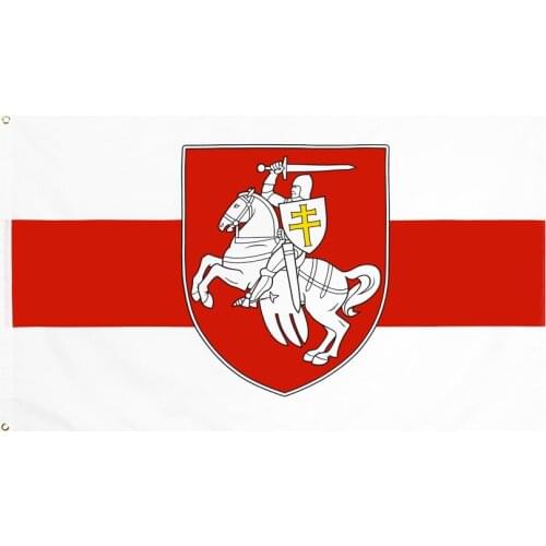 60x90cm/90x150cm Belarus White Knight Flag 2x3ft/3x5ft Banner