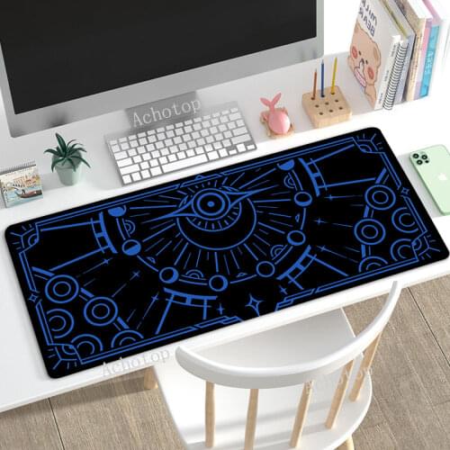 Large Anime Pink Mousepad Gamer Cute Kawaii XL Gaming Keyboard Mouse Pad Rubber Otaku Locking Edge Big Laptop Notebook Desk Mats