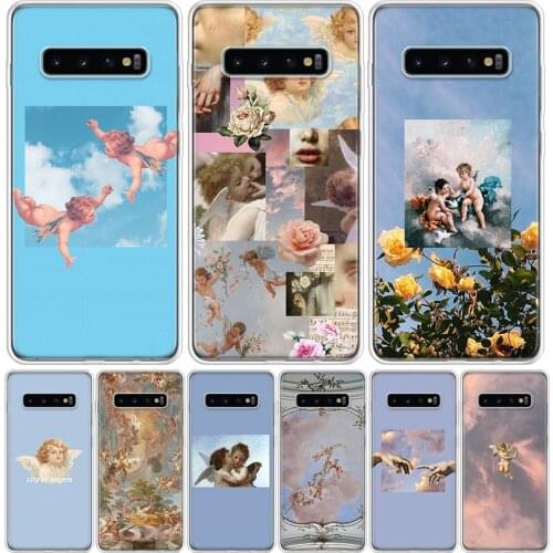 Renaissance angels Phone Case for Samsung Galaxy A51 A71 A50 A70 A40 A30 A20E A10 A01 A21 A41 M30S A6 A7 A8 A9 Plus + Cover