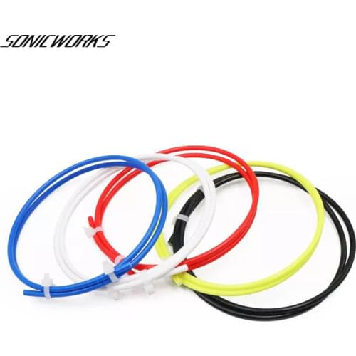 Mountain Bike Hydraulic Disc Brake Oil Tube Pipe Housing 5mm Cycling BH59 / BH90 Connector 2.5M Bicycle Brake Cable Hose 2.0x5.0