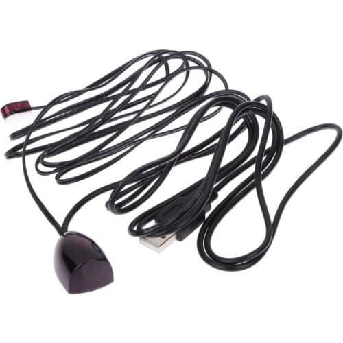 IR Infrared Remote Control Receiver Extender Repeater Emitter USB Adapter For Audio/TV/Set Top Box 18-20m Receiving Distance