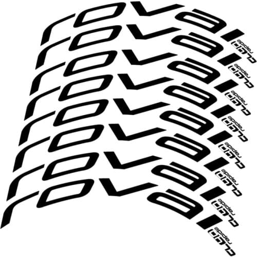 Lightning roval cl40 wheel set sticker road car carbon knife ring wheel set wheel rim change color reflective sticker waterproof