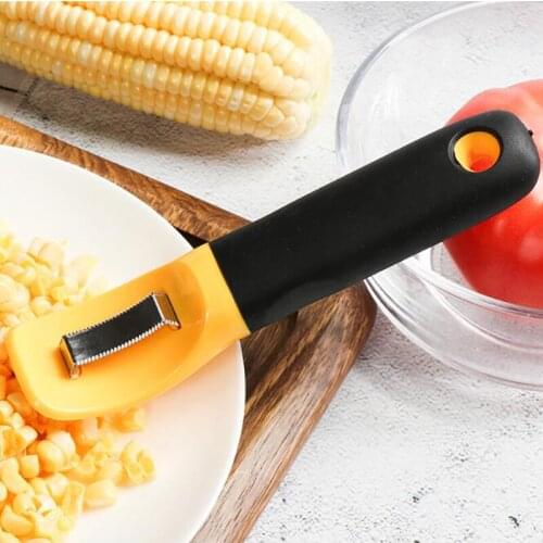 Stainless Steel Shovel Corn Grain Corn Planer Artifact Thresher Separator Kitchen Gadget Tool Corns Cob Stripper Cutter Peeler
