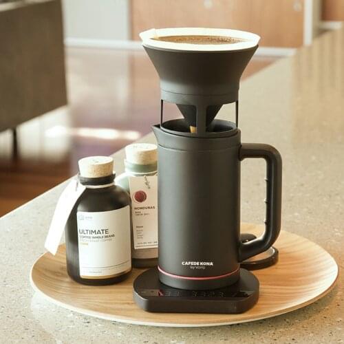 Multi 6 in 1 Brewer coffee maker stainless steel pourover filters hand dripper espresso moka pot french press cold brew colddrip