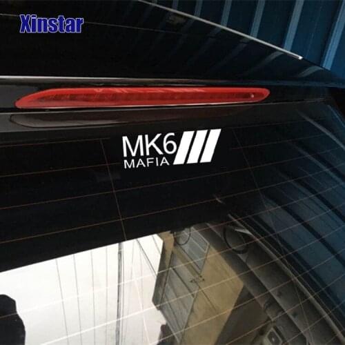 KK car rear sticker for Volkswagen VW Golf6 MK1 MK2 MK3 MK4 MK5 MK6 MK7 GOLF1 GOLF2 GOLF3 GOLF4 GOLF5 GOLF7