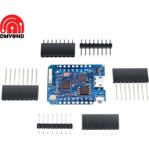 New For Wemos Mini D1 ESP8266 ESP32 ESP-32S WIFI Bluetooth CP2104 Development Board Module Micro USB For Arduino Diy With Pins