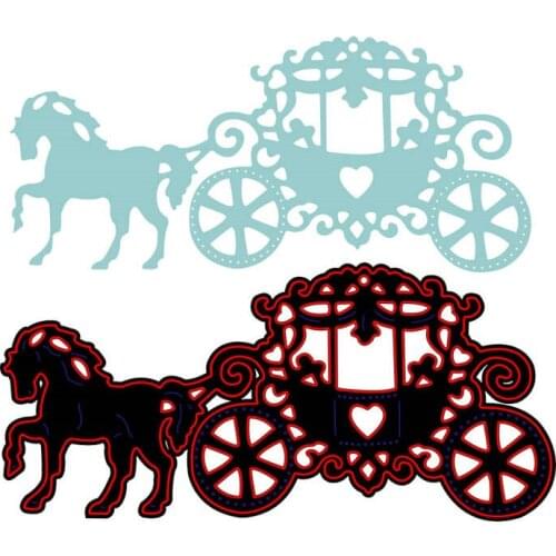 New sale carriage pattern Cutting Dies Scrapbooking Dies Metal Embossing Stamps for diy Household products