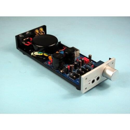 Updated version E-01 Headphone amplifier/Amp Shielding transformer