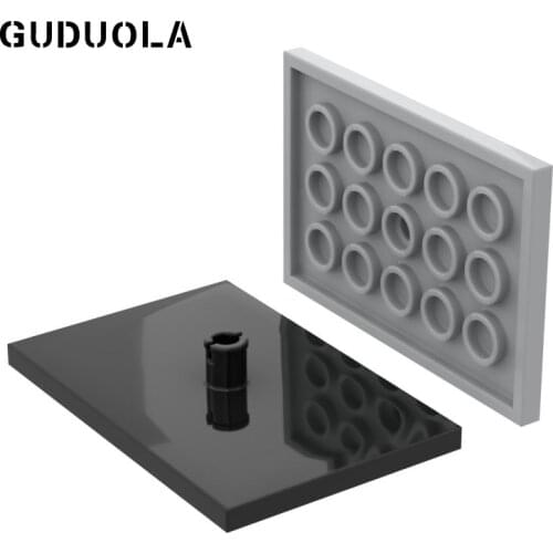 Guduola Train Plate 4x6 Bogie 4025/18626 MOC Building Block Assemble Particles Educational Toys 10pcs/lot