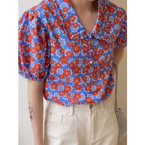 Блузки с принтом Syeazeam China At AliExpress