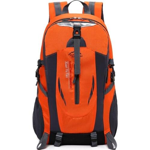 Outdoor Waterproof Nylon Backpack Usb Large-Capacity 40L Climbing Hiking Fishing Bags for Man Unisex Mochila Clearance 2020