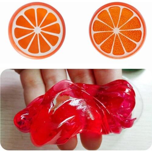 Magic Fruit Crystal Clay Slime Rubber Mud Plasticine Kids Intelligent DIY Toy