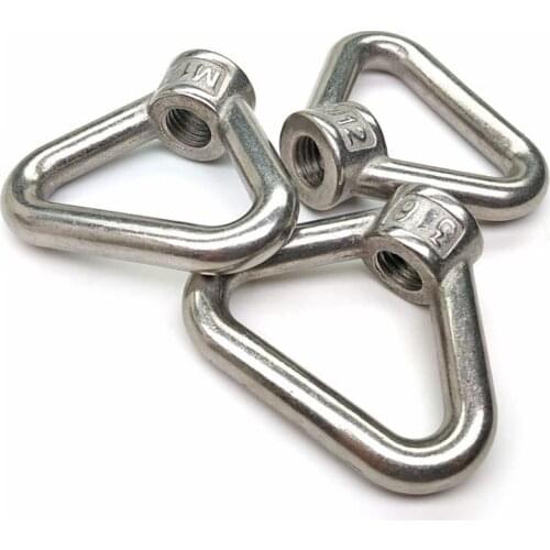 Wkooa 316 Stainless Steel Rectangular Eye Nuts Lifting