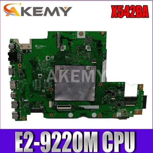 X542BA laptop motherboard For Asus X542B X542BP A580B K580B Mainboard 100% test E2-9220M CPU