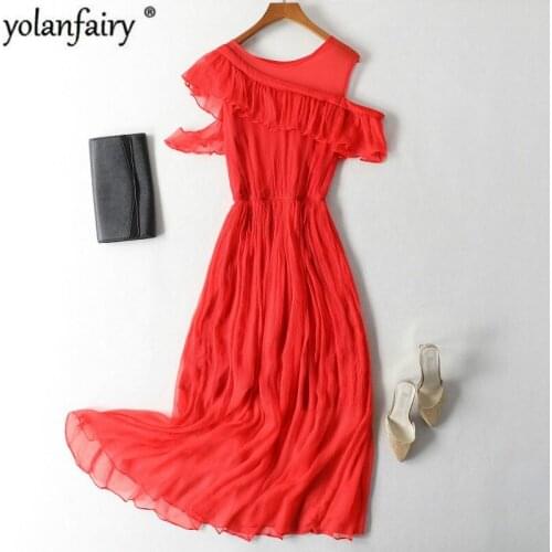 YOLANFAIRY Off-the-shoulder Summer Dresses