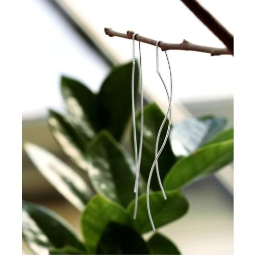 New Arrivals Korean Style Long Lines Earrings For Women Lady Bridal Earrings Girls Gifts Pendientes Brincos 2021