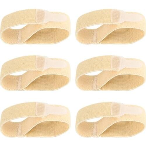 1 Set Comfortable Multipurpose Practical Elastic Durable Finger Splints Toe Wraps for Finger