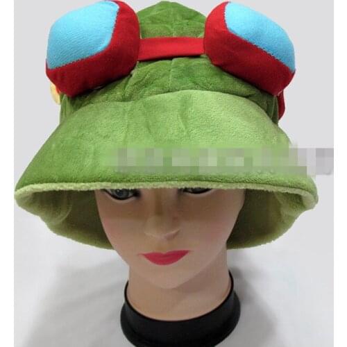 10pcs/Lot l.o.l cosplay teemo cos riverdale lol hat League of Legends pirate gorro chapeu splatoon for chidlren gift new year