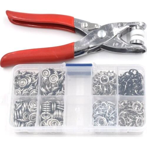 100 sets/lot) Ipomoea snap. 100Metal buttons+1installation tool. Metal rivet.Childrens clothing button multicolor snap