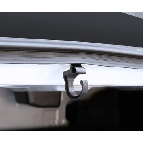 2pcs Car Rear Seat Trunk Hook Creative Practical Useful Umbrella Clip Multi-function Car Holder Seat Storage Stand for Car Autom