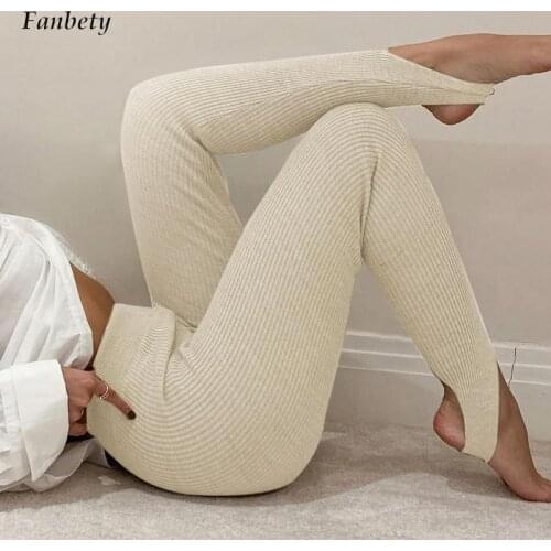 Женские трикотажные брюки Fanbety China At AliExpress