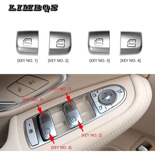 Window lift button for Mercedes-Benz C class GLC w205 door window glass lifting panel control lifter switch replace button