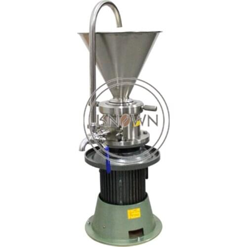 Peanut Butter Colloid Mill Sesame Almond Nuts Fruits Grinding Machine Margarine Milk Cashew Curry Chili Paste Making Machine