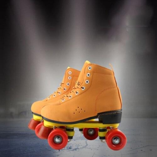 Adult men and women double-row skates Skating rink dedicated double-row skates adult roller skates children figure skates