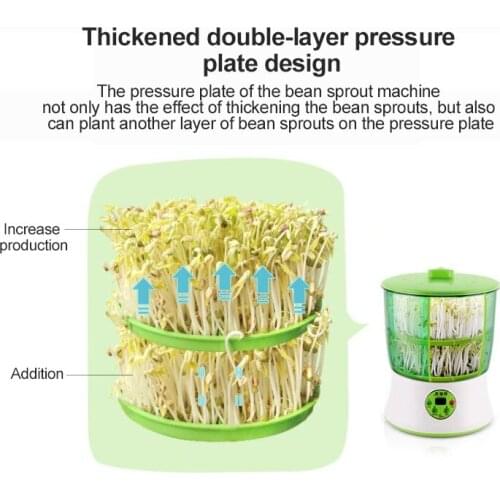 2020 Bean Sprouts Machine Home Automatic Special Clearance Genuine Large Capacity Bean Sprouts Machine Raw Mung Bean Sprouts Pot
