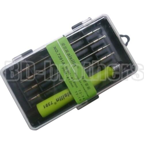 5 in 1 Screwdrivers Kit T2 T4 T5 T6, 0.8 1.2Pentalobe, 1.2 1.5 Phillips Screwdriver for Tablet PC Laptop Cell Phone Repair 20set
